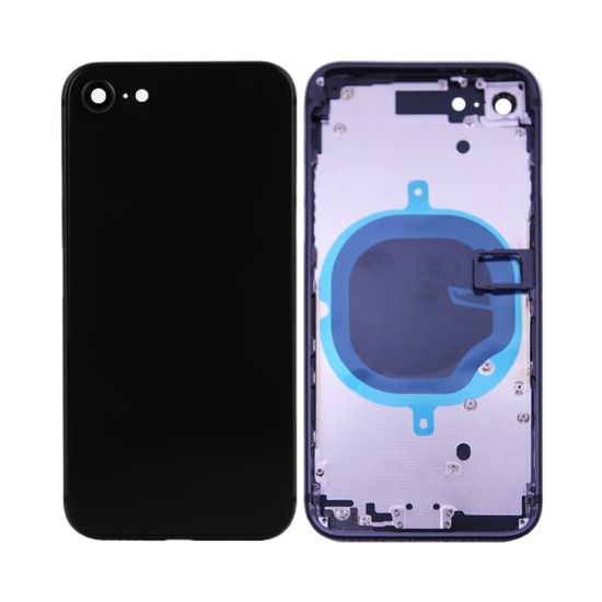 Back Cover+Frame Apple iPhone 8 Black